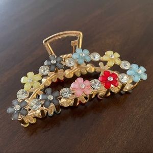 Flower Claw Clip